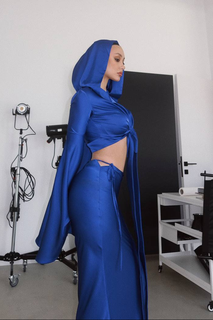 Sirena Set in Sapphire Blue